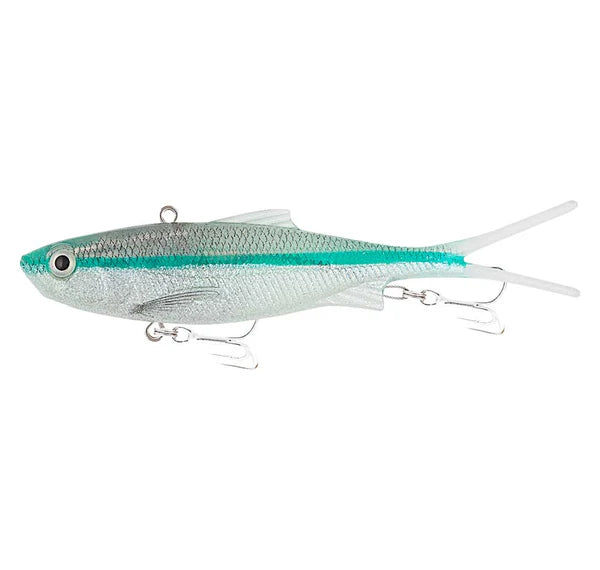 Samaki Vibelicious Fork Tail 100mm 20g Soft Vibe Lure Hardy Head