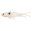 Samaki Vibelicious Fork Tail 100mm 20g Soft Vibe Lure Pearl White