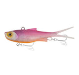 Samaki Vibelicious Fork Tail 100mm 20g Soft Vibe Lure Pink Lady