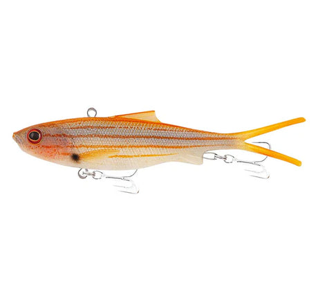 Samaki Vibelicious Fork Tail 100mm 20g Soft Vibe Lure Stripey Snapper