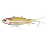 Samaki Vibelicious Fork Tail 70mm 10g Soft Vibe Lure Whitebait