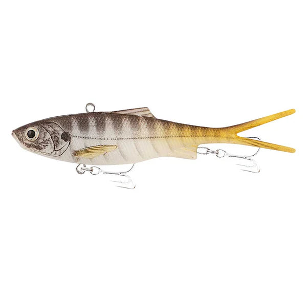 Samaki Vibelicious Fork Tail 100mm 20g Soft Vibe Lure Yakka