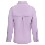 Shimano Ladies Vented Lilac Fishing Shirt