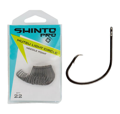 Shinto Pro Mutsu Light Circle Hooks Pre Pack