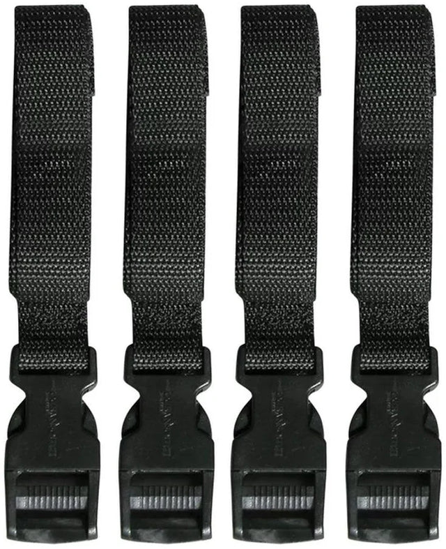 Oceansouth Boat Cover Webbing Tie Down Strap Kit With Buckles 4pk