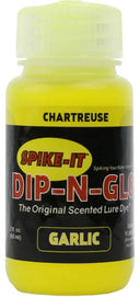 Spike It Dip N Glo Soft Plastic Lure Dye Chartreuse