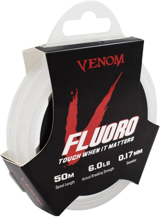 Venom V-Fluoro Fluorocarbon Fishing Leader