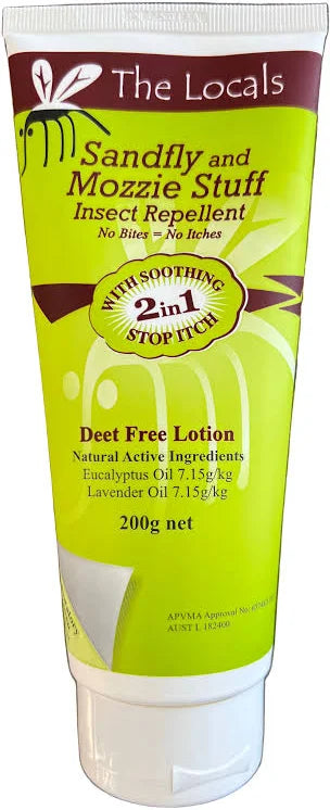 The Locals Sandfly and Mozzie Stuff Tube 200g Insect Repellent