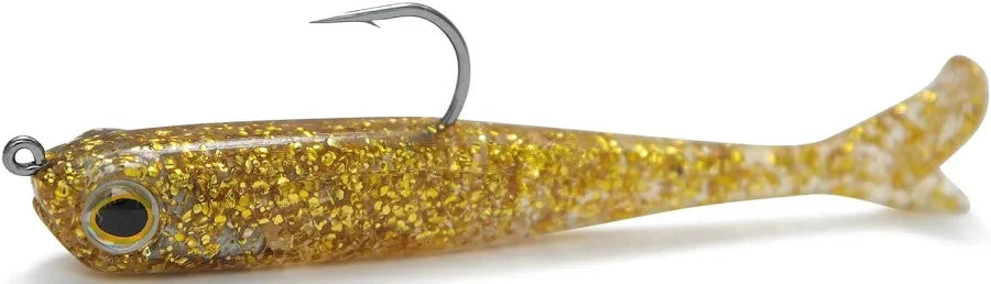 MMD HardyHead Heavy 90mm 10.4g Soft Plastic Lure Gold