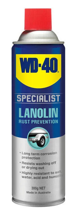 WD-40 Rust Prevention Lanolin Lubricant Aerosol 300g