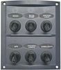 Water Resistant 6 Gang Deluxe Switch Panel