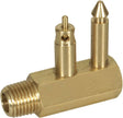 Waterline Yamaha/Mercury Brass Fuel Tank Adaptor Fitting