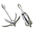 Folding Galvanised Grapnel Anchor