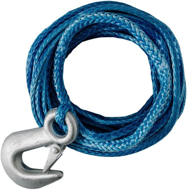 Waterline Dyneema Anchor Winch Rope With Snap Hook 7mm x 7m