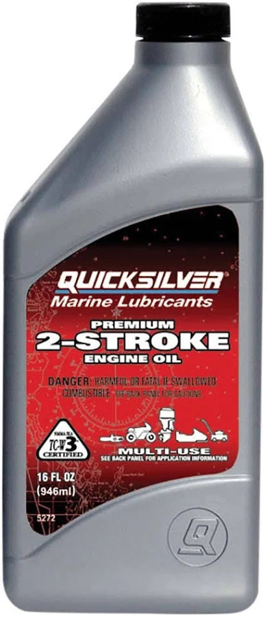 Quicksilver 2 Stroke Marine Outboard Oil TC-W3 946ml