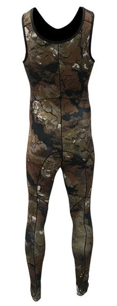 Rob Allen 3.5mm 2Pce Open Cell Wetsuit Brown Camo