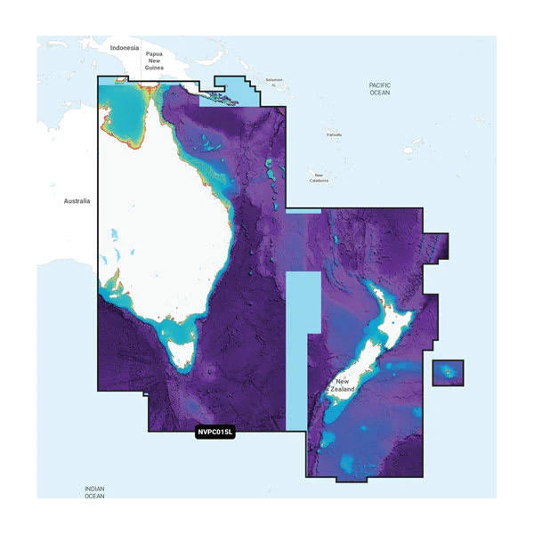 Garmin Navionics Vision+ Australia East & Central To New Zealand Marine Chart