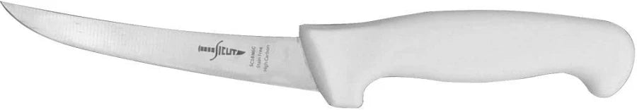 Sicut 6in Curved Boning Knife White