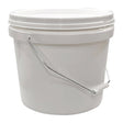Bucket Pail With Lid 10L White