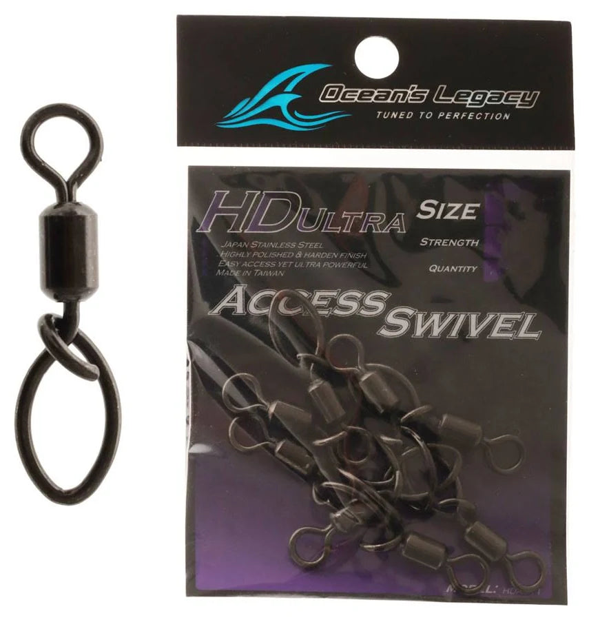 Oceans Legacy HD Ultra Access Swivels