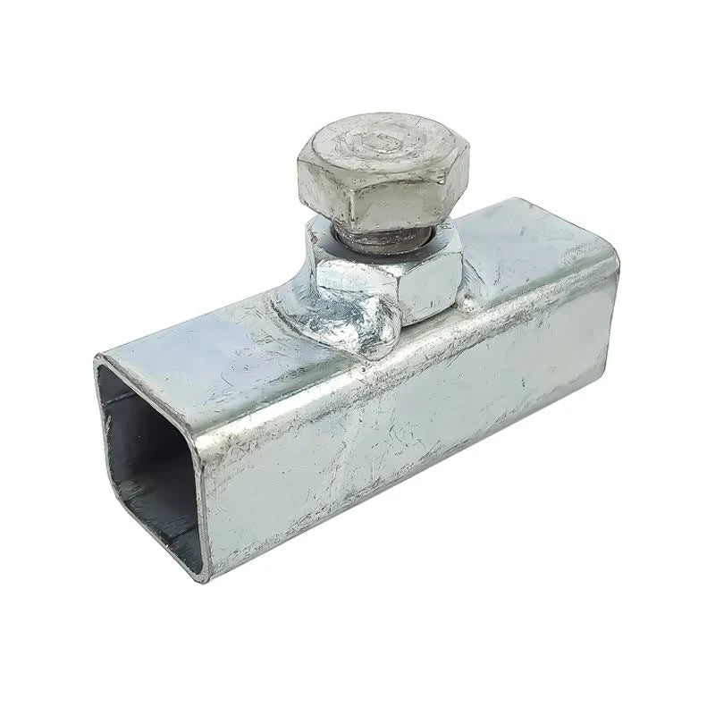 Zinc Weld On Adjustable Trailer Tube Bracket 3in