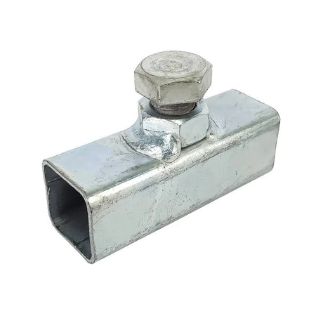 Zinc Weld On Adjustable Trailer Tube Bracket 3in
