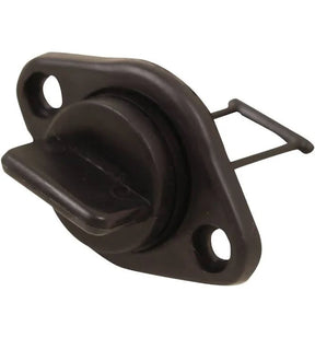 BLA Plastic Drain Plug and Base Large 30mm Black