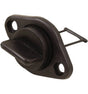 BLA Plastic Drain Plug and Base Large 30mm Black