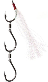 Elkat Striker 7 Pre-Made Ganged Hooks 3pk Pearl