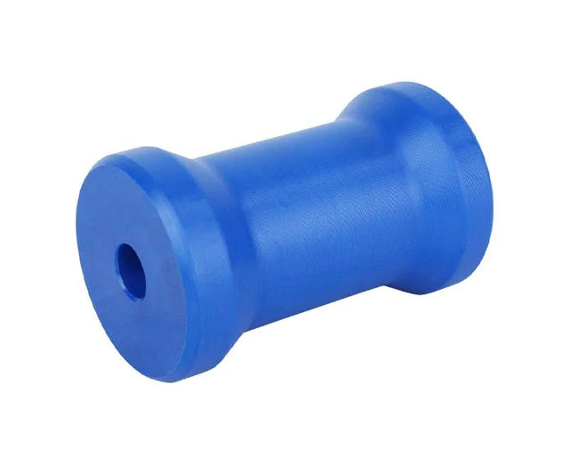 Nylon Trailer Keel Roller 8in Blue