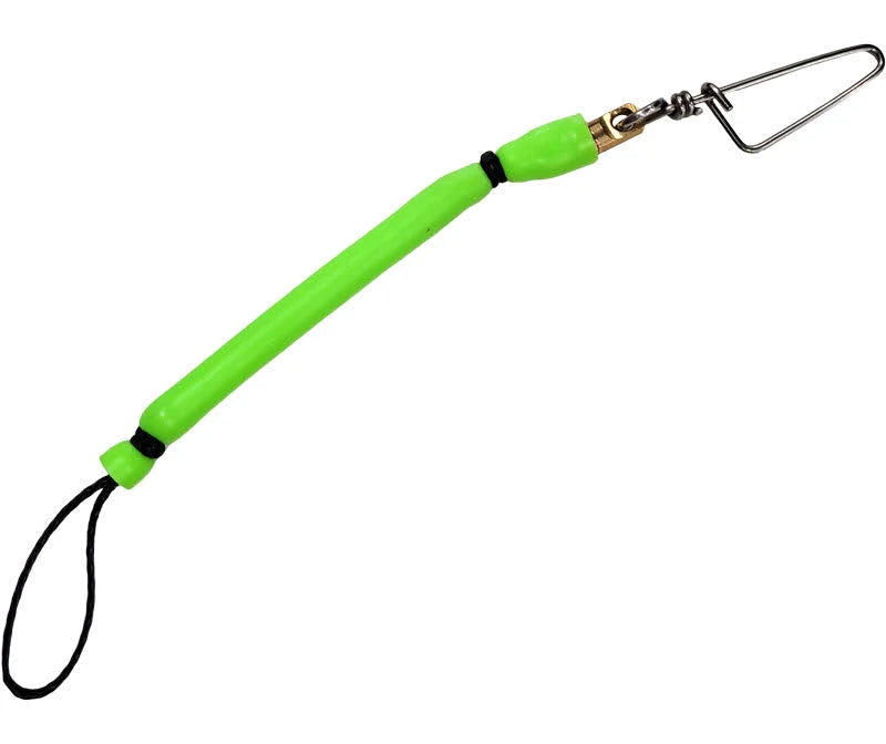 Rob Allen Gun Bungee With Snap Swivel Clip Lime
