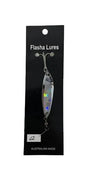 Flasha Spoon Prism Tape Chrome Metal Lure