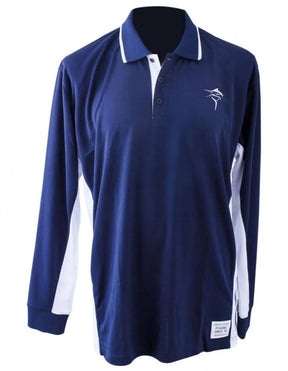 Jarvis Walker Navy Long Sleeve Fishing Shirt