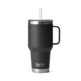 Yeti Rambler 35oz (1L) Straw Mug Black