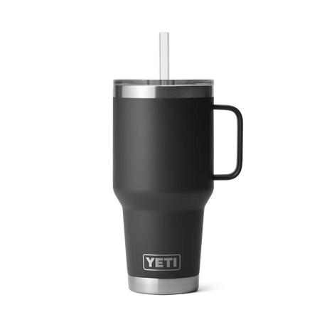 Yeti Rambler 35oz (1L) Straw Mug Black