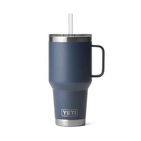 Yeti Rambler 35oz (1L) Straw Mug Navy