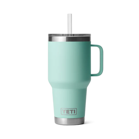 Yeti Rambler 35oz (1L) Straw Mug Seafoam