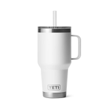Yeti Rambler 35oz (1L) Straw Mug White
