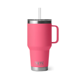 Yeti Rambler 35oz (1L) Straw Mug Tropical Pink