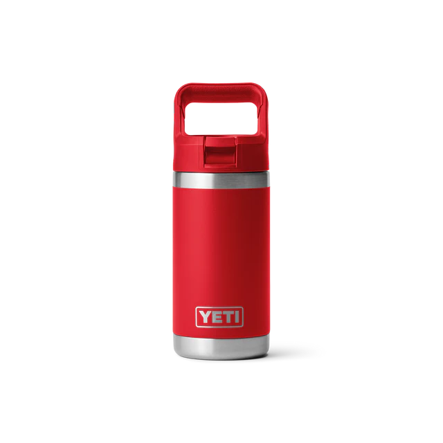Yeti Rambler 12oz (354ml) Kids Straw Bottle Crayon Red