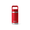 Yeti Rambler 12oz (354ml) Kids Straw Bottle Crayon Red