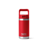 Yeti Rambler 12oz (354ml) Kids Straw Bottle Crayon Red