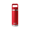 Yeti Rambler 18oz (532ml) Straw Bottle Rescue Red