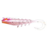 Squidgies Prawn Wriggler 65mm Soft Plastic Lure Sunrise