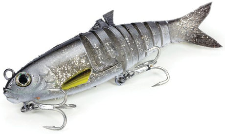 Molix Swim Shad 150mm Soft Plastic Swimbait Lure Silver Minnow