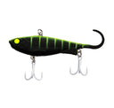 Zerek Fish Trap 110mm 30g Soft Vibe Lure Green Sunset