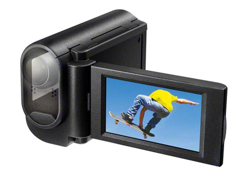 flip out video camera